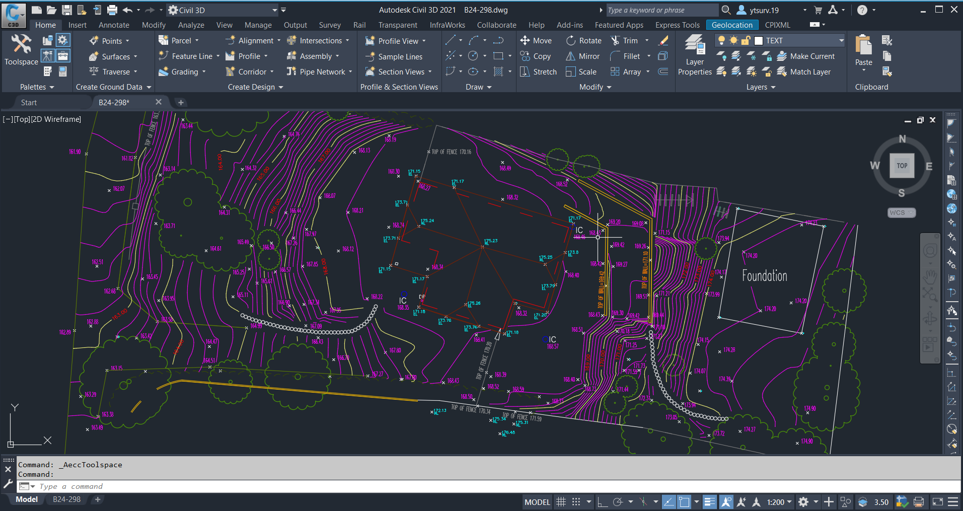 A SAMPLE OF TOPOGRAPHICAL SURVEY BY BORNA SURVEYS