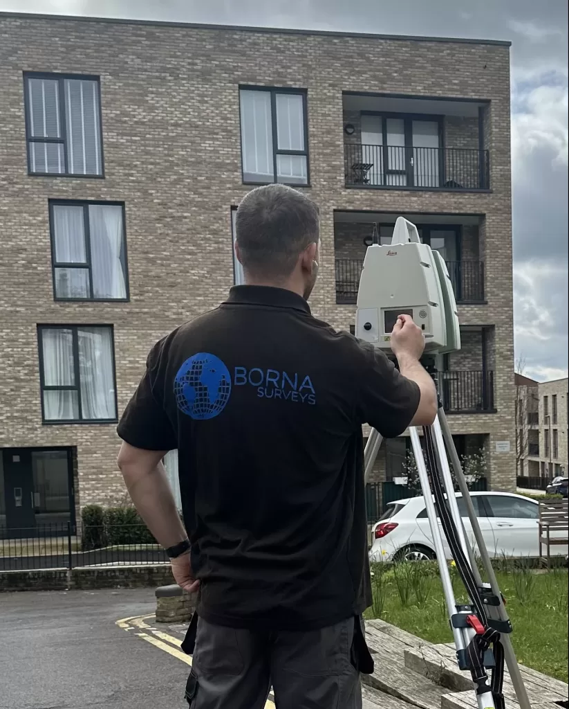 borna surveys laser scanner