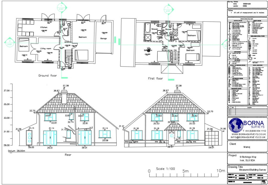 Site Plan By Borna Surveys